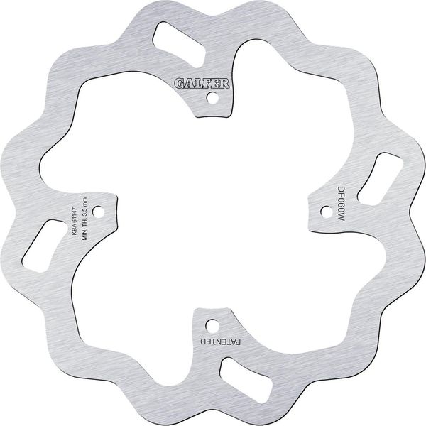 Disco Freno Galfer DF060W Wave® Rigido Posteriore 240X4Mm Per Honda Xr R 650 Ccm Anno 2000 - 2007-image