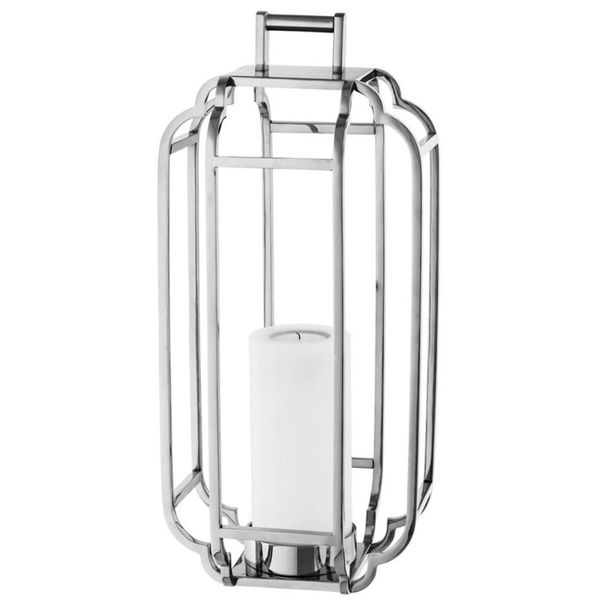 Casa Padrino Candeliere In Argento 25 X 25 X H. 55 Cm - Accessori Per Hotel-image