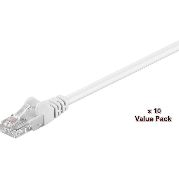 Microconnect V-UTP502WVP Cavo Di Rete Bianco Cat5E U/Utp (Utp) Da 2 M (V-UTP502WVALUEPACKAGE)-image