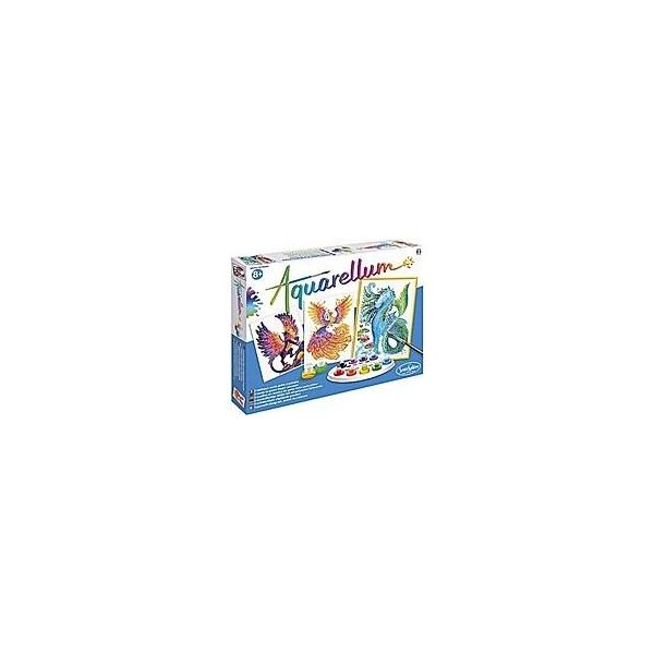 SentosphèRe Set Di Pittura Ad Acquerello Creature Mitiche Set Artigianale Bambini Creativi-image