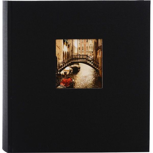 Goldbuch Album Fotografico Bella Vista Nero 30X31 Cm 60 Pagine Bianche-image