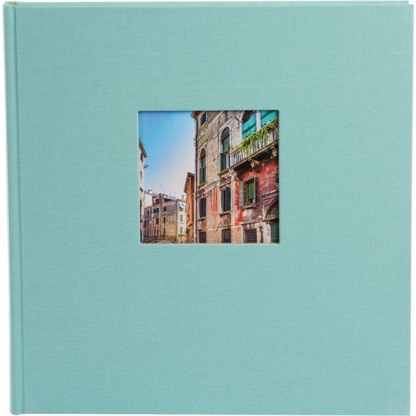 Album Fotografico Goldbuch Bella Vista Trend 30X31 Cm Aqua 60 Pagine Bianche-image