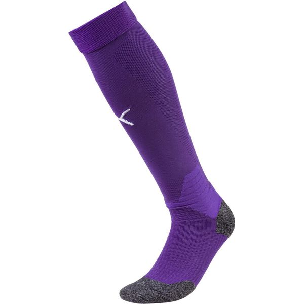 Puma Calzettoni Da Uomo Del Campionato Di Calcio Uomini Calzini Viola Bianco Dimensioni 3 (39-42)-image