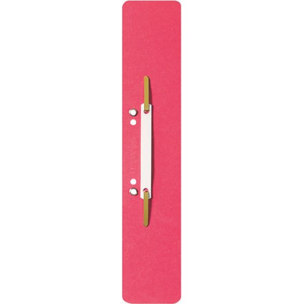 Listelli Per Cartelle Sospese Leitz 37000025 60X305Mm In Cartone Rosso 25 Pz./Confezione.-image