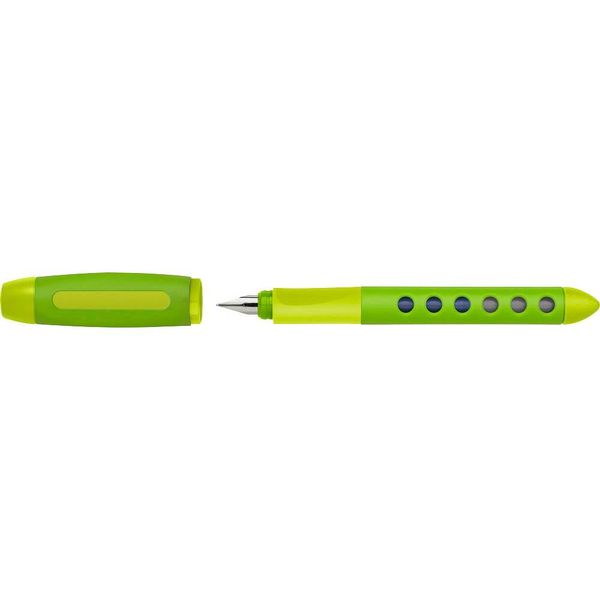 FABER-CASTELL 149817 Stilografica Scolastica Scribolino - Mancino, L, Verde Chiaro-image