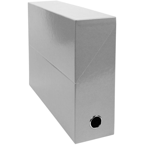 Exacompta 89937E Exacompta Archivbox Iderama, Cartone, 90 Mm, Grigio-image
