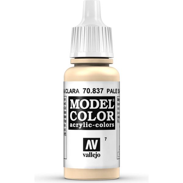 Model Colour Vallejo 70837 Sabbia Pallida 17 Ml Colore Opaco Per Aerografo-image