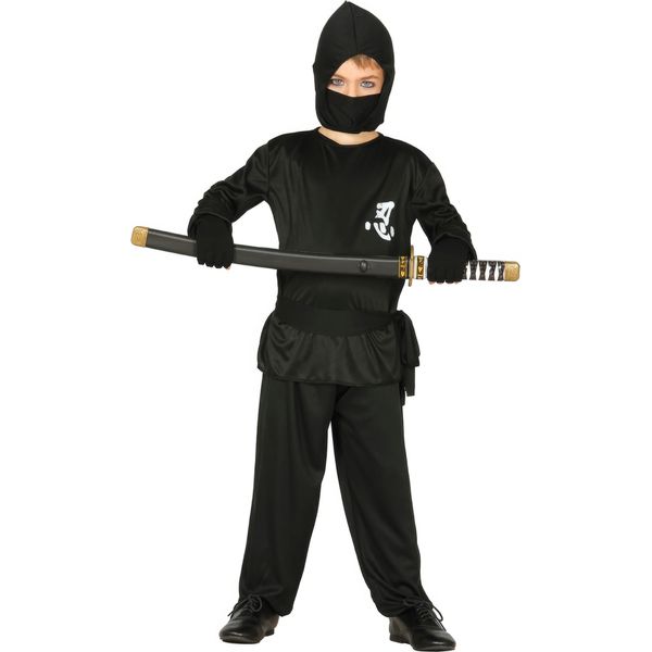 Guirca Costume Ninja Bambino 5-6 Anni 5-6 Anni-image