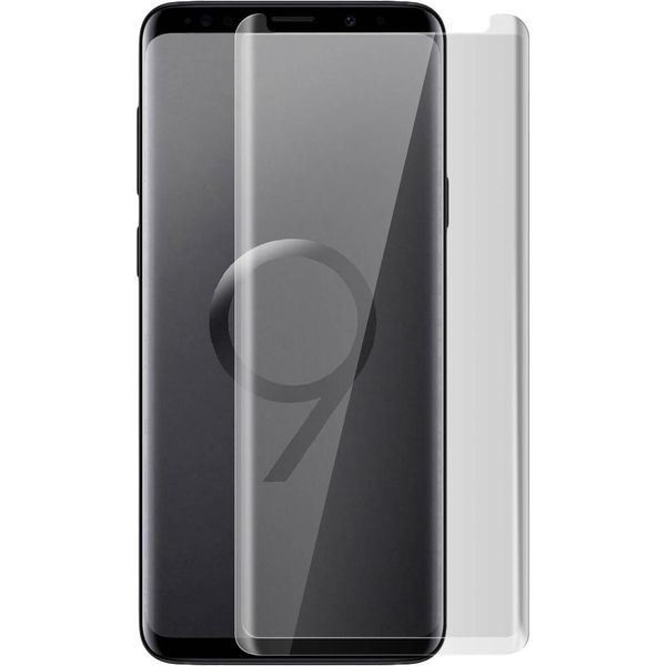 Avizar, Protezione Dello Schermo In Vetro 5D Full Cover Per Samsung Galaxy S9, Trasparente-image
