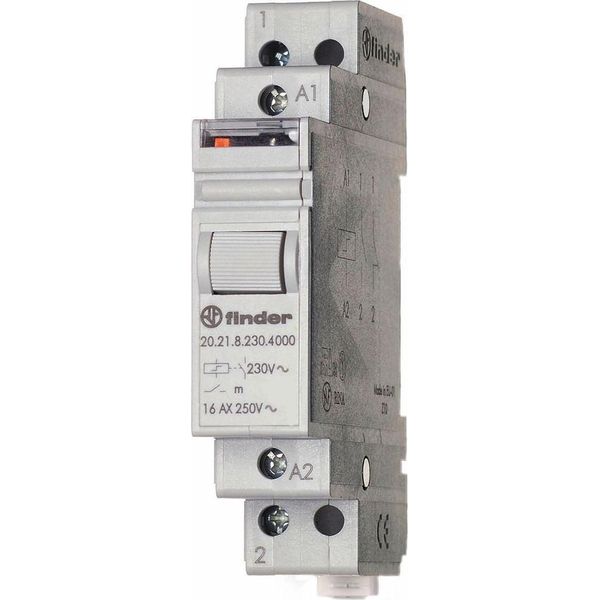 Finder 230VAC 20.23.8.230.4000 Serie 20 Per Interruttore Din 1NC 1S 16A 20.23.8.230.4000 (202382304000)-image