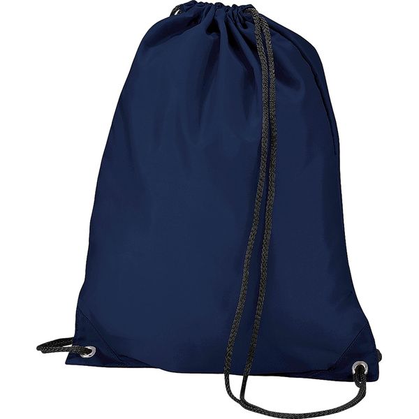 Bagbase Borsa Da Palestra Economica, Idrorepellente, 11 Litri (2 Pezzi/Confezione) BC4323 (Taglia Unica) (Blu Navy)-image