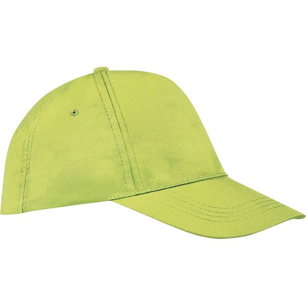 Sols Cappello Da Baseball Unisex Buzz PC370 (Taglia Unica) (Verde Mela)-image
