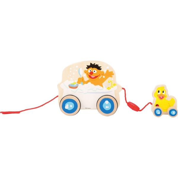 Small Foot Design 10980 Vasca Da Bagno Estraibile Sesame Street Con Anatra, 2 Pezzi (1 Set)-image
