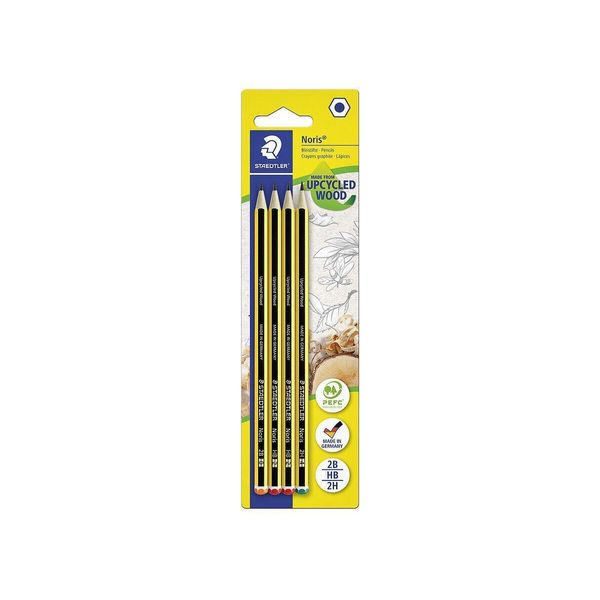Matita Staedtler 120-S BK4D Noris B-HB-H X4 Bc 100% Pefc (Ufficio) Matita Noris® 120-image