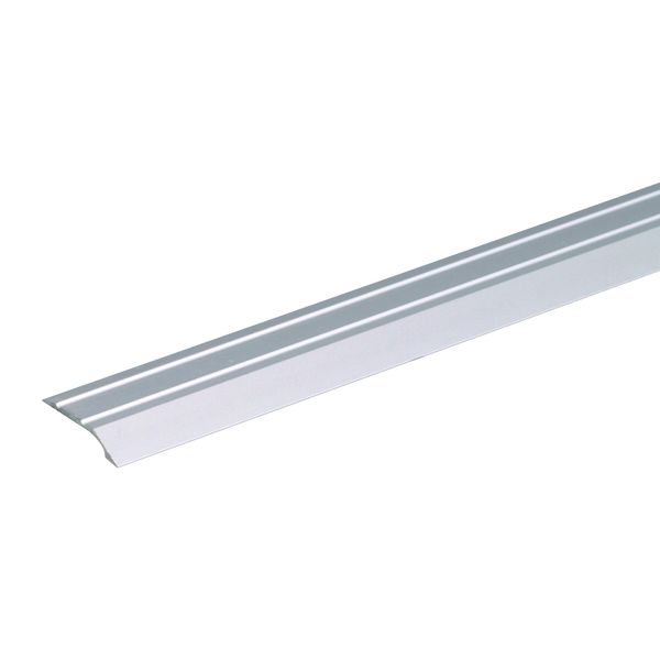 Alberts 490607 Profilo Di Compensazione, Autoadesivo, Alluminio, Anodizzato Argento, 900 X 39 Mm-image