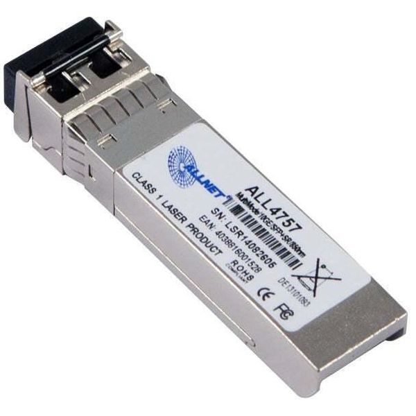 Modulo Ricetrasmettitore Di Rete Mini-Gbic Allnet ALL4757-INDU In Fibra Ottica 850Nm 10000Mbit/S (ALL4757-INDU)-image