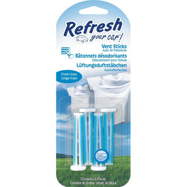 Deodorante Per Auto California Scents Vent Sticks Fresh Linen (2 Pezzi)-image