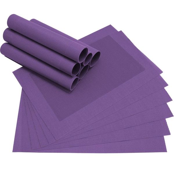 Tovaglietta Borda Viola Viola Come Decorazione Per La Tavola-image