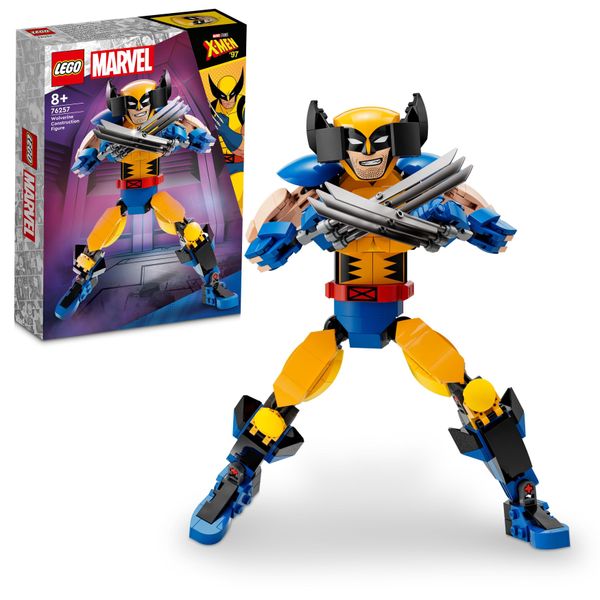 Lego 76257 Marvel Wolverine, Action Figure Del Supereroe Con Artigli Degli X-Men, Giocattolo E Oggetto Da Collezione Per Bambini, Ragazzi E Ragazze A Partire Dagli 8 Anni Di Età-image