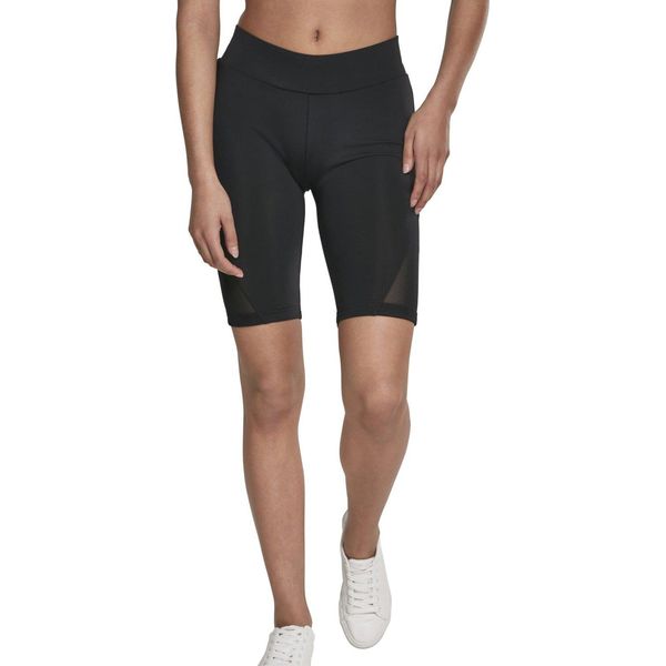 Urban Classics TB2638 | Pantaloncini Da Ciclista Da Donna In Rete Xs A 5XL - Colore: Nero - Taglia: L-image