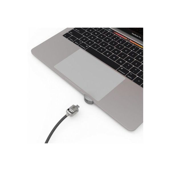 Compulocks Ledge Lock Adaptor For Macbook Pro 13" M1 & M2 With Keyed Cable Lock - Adattatore Per Serratura Di Sicurezza - Con Serratura A Cavo Con Chiave - Per Apple Macbook Pro 13.3 In (M1, M2)"-image