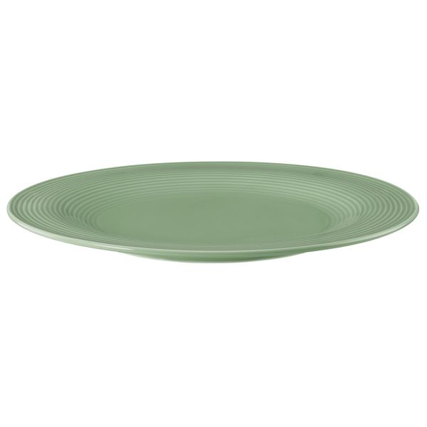 Seltmann Weiden Beat SalbeigrüN Speiseteller Rund, Essteller, Teller, Porzellan, GrüN, Ø 27.5 Cm, 001.751327-image