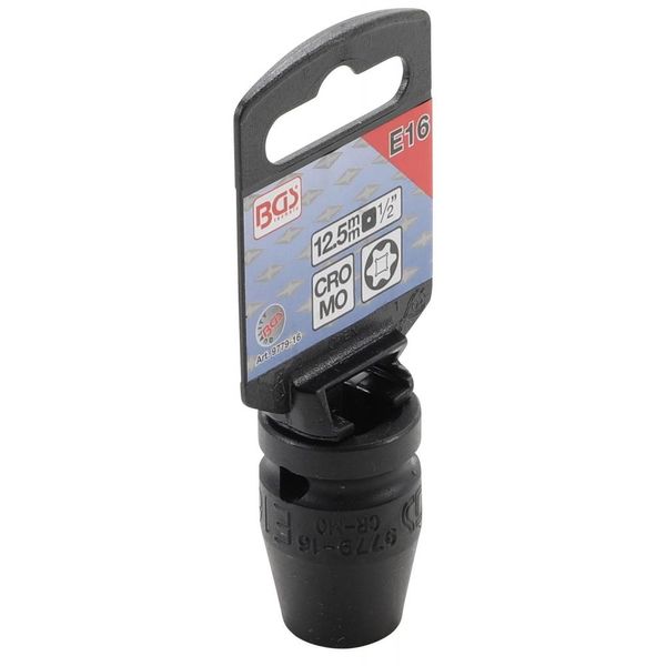 Bgs Chiave A Bussola Di Potenza Profilo E Azionamento Quadrato 12,5 Mm (1/2") Sw E16 - 9779-16"-image