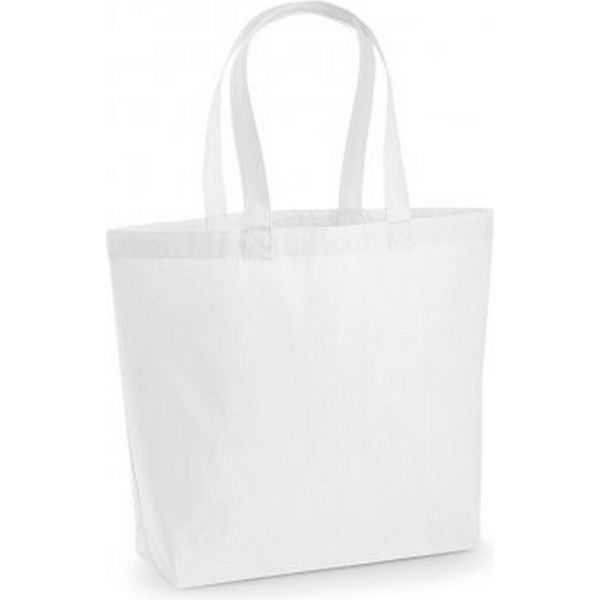 Westford Mill Premium Cotone Bag (2 Pezzi/Confezione) BC4461 (Taglia Unica) (Bianco)-image
