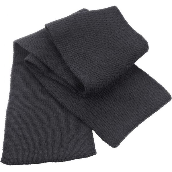 Result Classic Sciarpa Termica Invernale A Maglia Da Uomo BC875 (Taglia Unica) (Grigio Antracite)-image