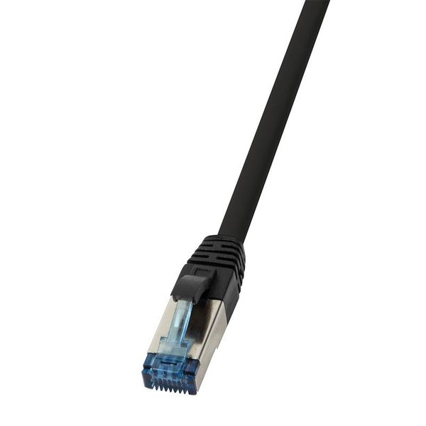 Logilink Professional CQ6105P Cavo Patch Logilink, Cat. 6A, S/Ftp, 15,0 M, Nero, Pur-image