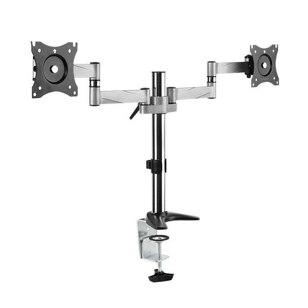Logilink Tis 13"-27"" 2TFT 3 Giunti Silb. Max.8Kg, Braccio 342Mm"-image