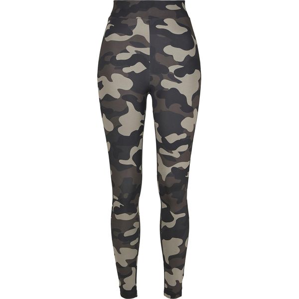 Urban Classics Donna - Leggings Tecnici A Vita Alta Scuri - Xl-image