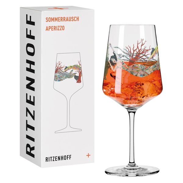 Ritzenhoff Aperol-Glas Sommerrausch Aperizzo 006, Olaf Hajek, Kristallglas, 544 Ml, 2841006-image