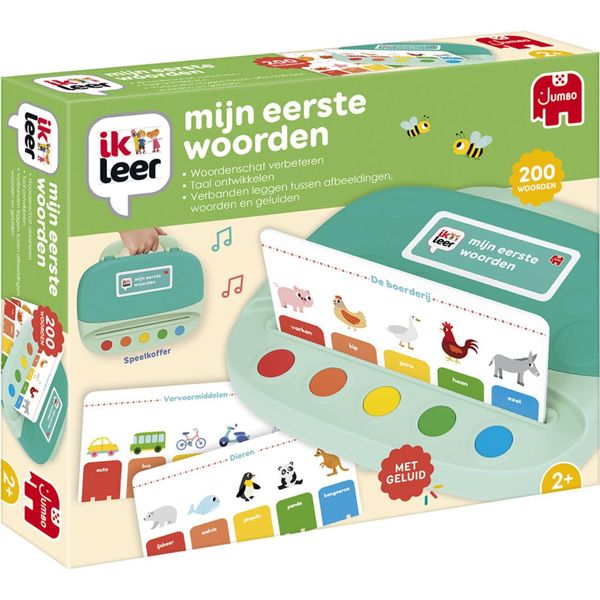 Giocattolo Educativo Jumbo Sto Imparando Le Mie Prime Parole Dall'età Di 2 Anni-image