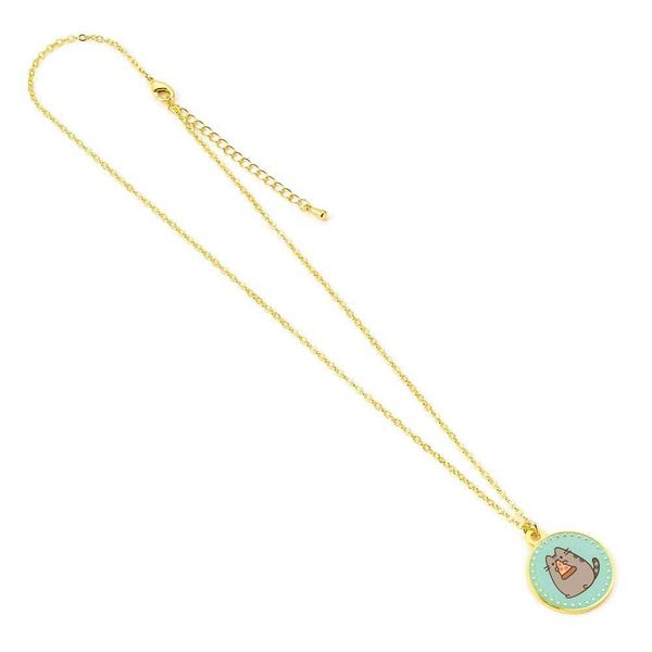 Collana E Ciondolo Pusheen Pizza Blu-image