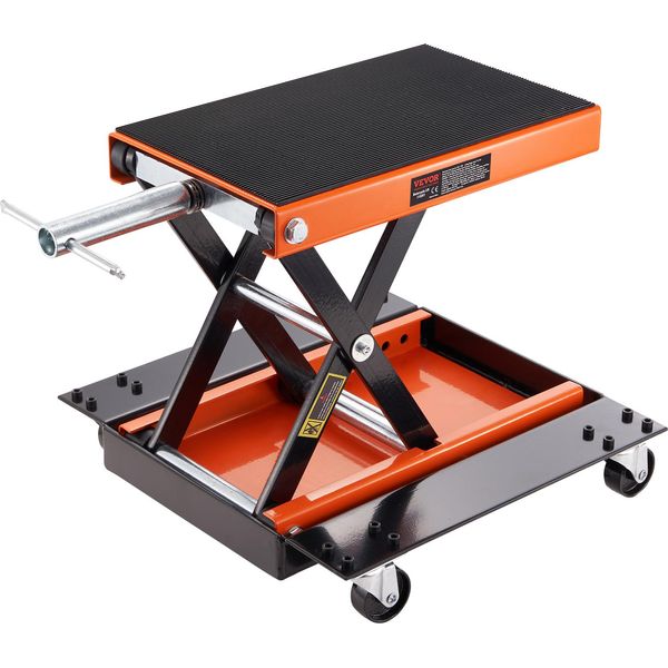 Vevor Cric Moto 500Kg Moto Sollevatore Montaggio Stand Con Scooter-image