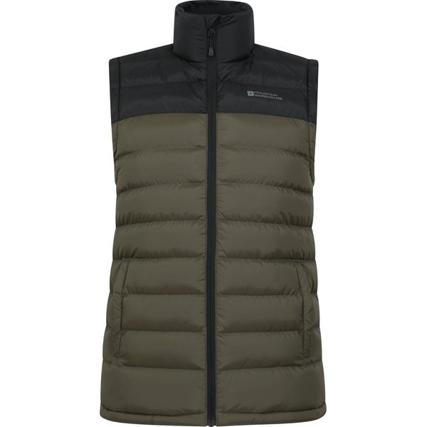 Mountain Warehouse - Gilet Imbottito "Seasons Ii"" Da Uomo MW1521 (Xs) (Verde Cachi)"-image