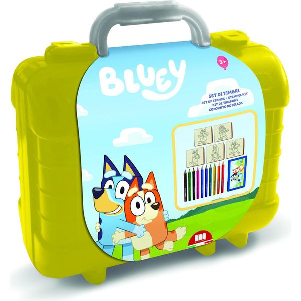 Valigetta Da Viaggio Per Timbri E Colori Bluey-image