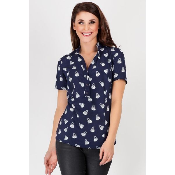 Infinite You Camicia Da Donna Viliulfus Navy Xl-image