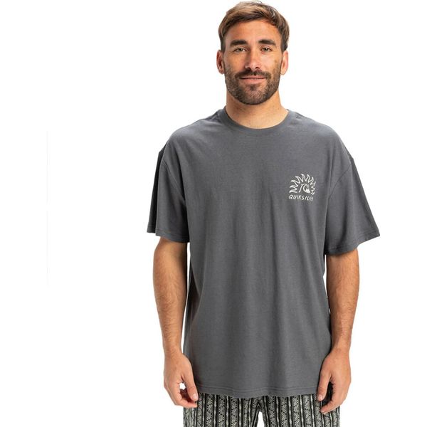 Quiksilver Cl Freedom Swell - Maglietta A Maniche Corte Grigio Xl Uomo Grigio Xl-image
