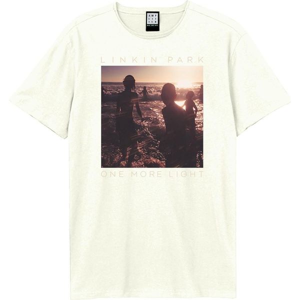 Amplified - Maglietta "One More Light"" Per Uomo/Donna Unisex GD3365 (M) (Bianco Sporco)"-image