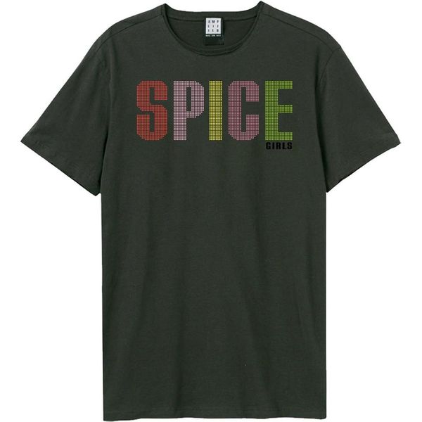 Amplified - Maglietta Logo Per Uomo/Donna Unisex GD3321 (S) (Charcoal)-image