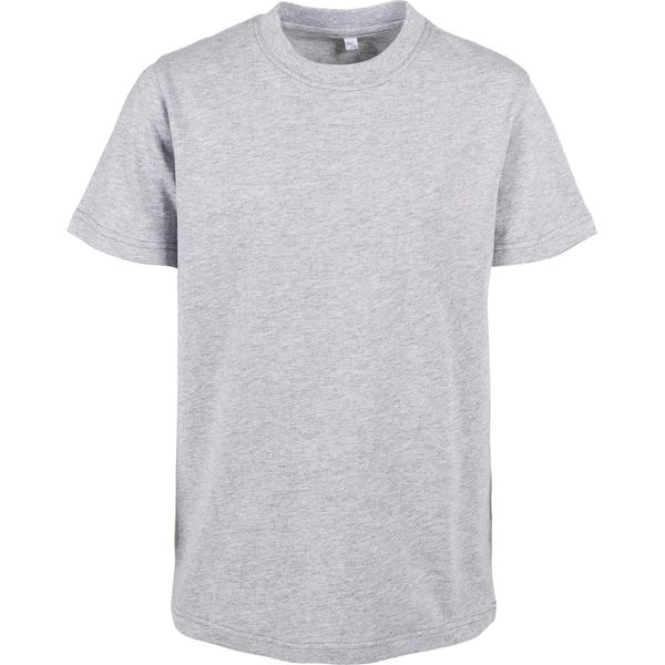 Build Your Brand - Maglietta "Basic"" Per Bambini RW10765 (158-164) (Grigio Screziato)"-image
