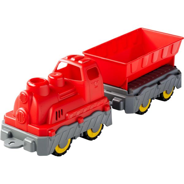 Mini Treno Big Power Worker Con Vagone-image