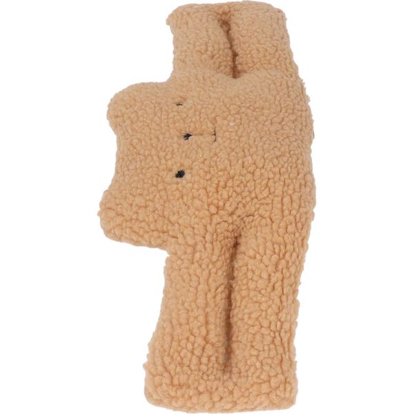 Simpatico Fermaporta Portatile A Forma Di Animale Nordico Di Peluche Fermate Decorative Orso Marrone-image