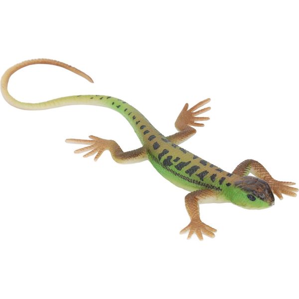 Lucertola Figurina Figura Giocattolo Simulazione Pittura Sicura Regalo Per Bambini Rettile Modello Decorazione Per Camera Da Letto Studi Collezione PL127 1511-image