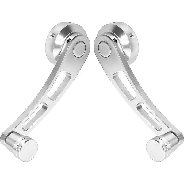 2Pcs In Lega Finestra Maniglia Riser Manovella Winder Adatto Per Le Auto Di Classe-image
