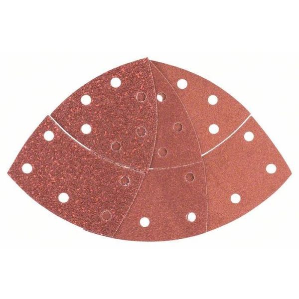Bosch Carta Multi-Sabbia Con Velcro, Perforata Grana 180 (L X P) 102 Mm X 62,93 Mm 2609256A67 10 Pz-image