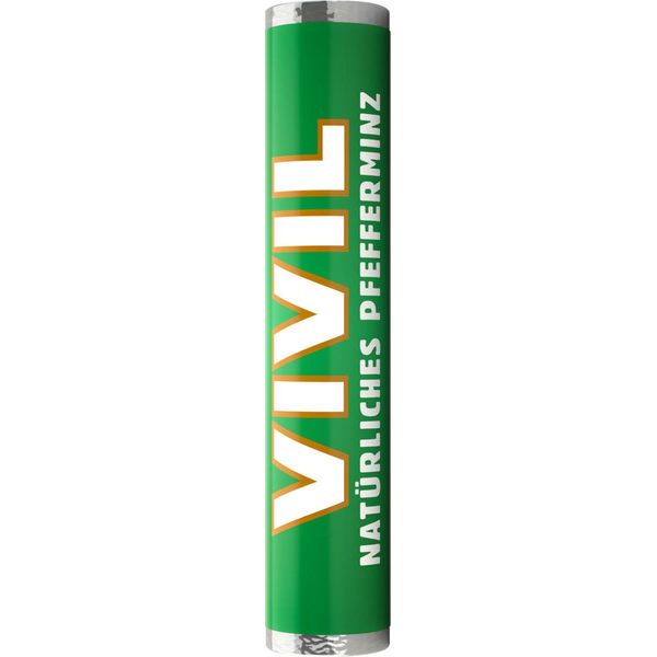Vivil Rotolo Di Pastiglie Rinfrescanti Alla Menta Piperita Naturale 28G-image