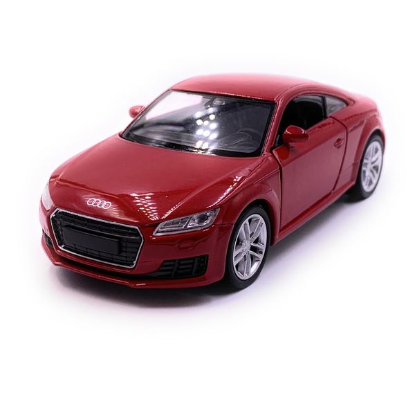 Onwomania Audi Tt Compatto Modello Di Auto Sportiva Rosso Mst. 1:34-image